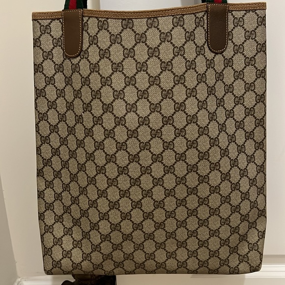Excellent Condition Vintage Gucci Tote w/COA - Picture 5 of 16